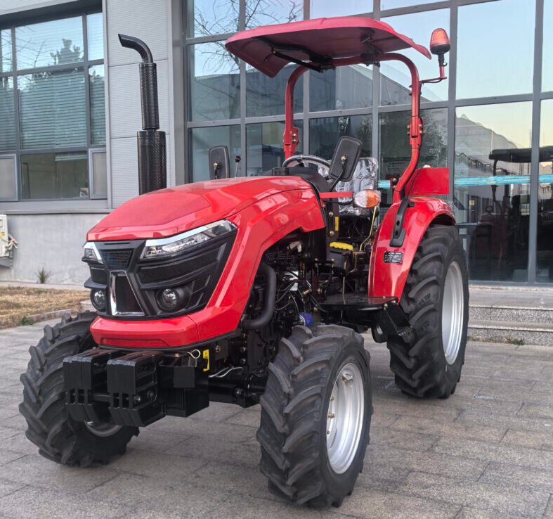 This picture shows a 50-horsepower utility tractor.